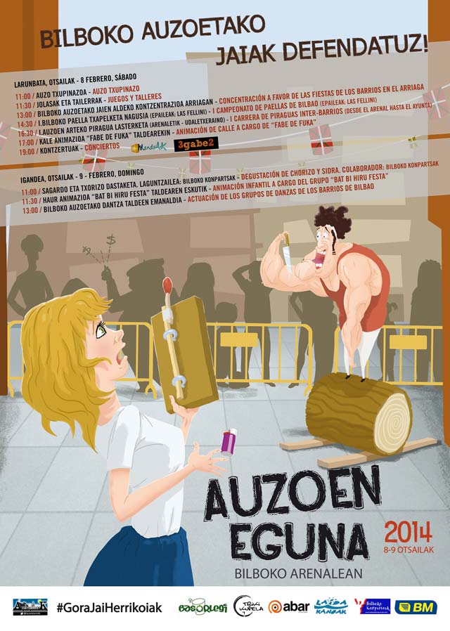 Auzoen Eguna 2014 otsailaren 8an eta 9an