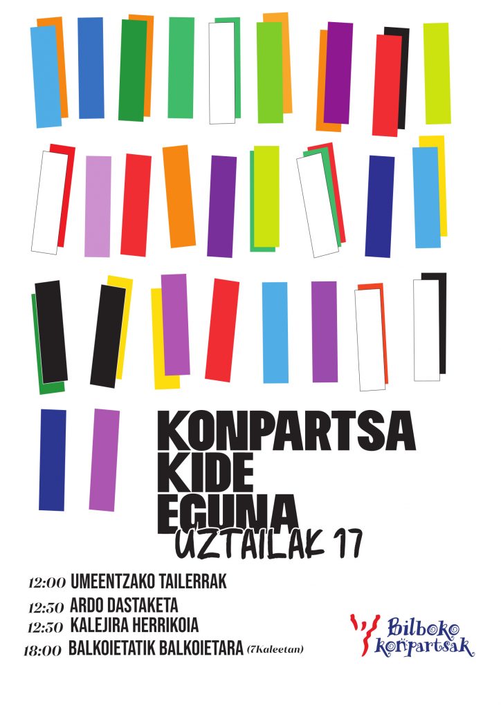 El sábado tendrá lugar el Konpartsakide Eguna más centrado en la ciudadanía de Bilbao
