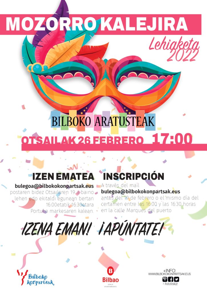 Abiertas las inscripciones de concursos de Carnavales 2022