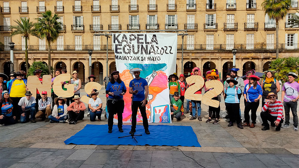 Hemos presentado el programa del Kapela Eguna